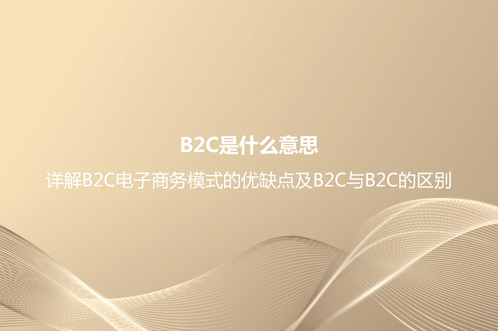 B2C是什么意思？詳解B2C電子商務(wù)模式的優(yōu)缺點及B2C與B2C的區(qū)別